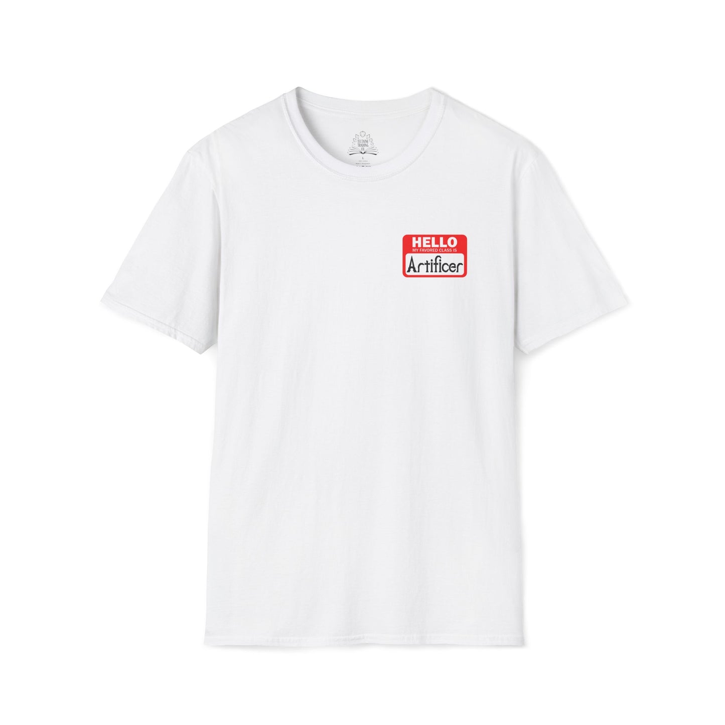 Hello My Favored Class Is Artificer Unisex Softstyle T-Shirt