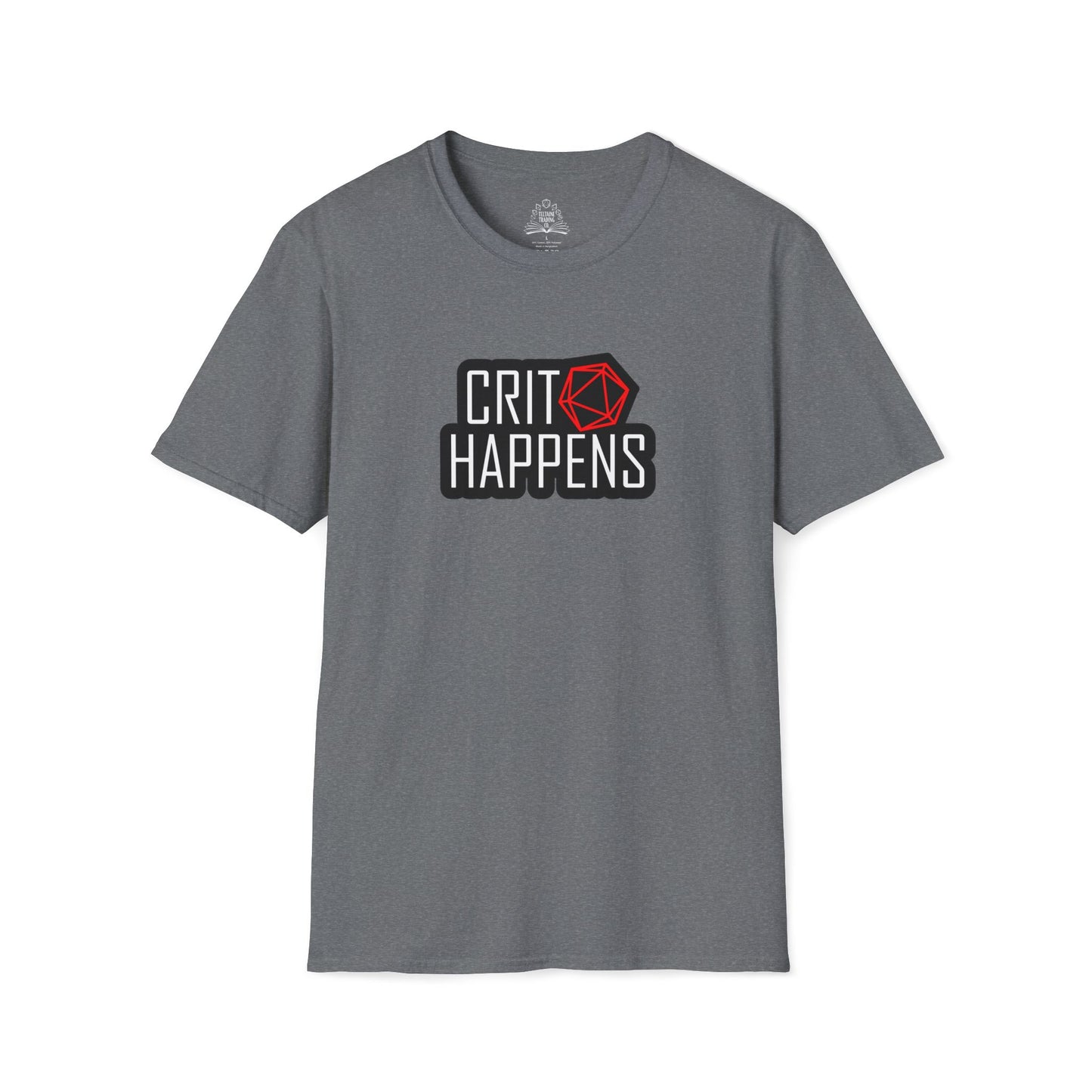 Crit Happens Unisex Softstyle T-Shirt