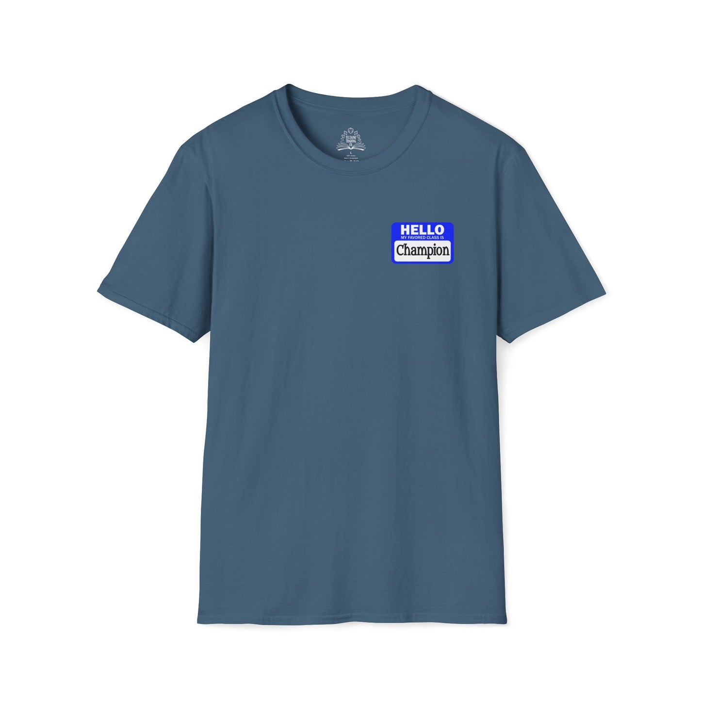 Hello My Favored Class Is Champion Unisex Softstyle T-Shirt