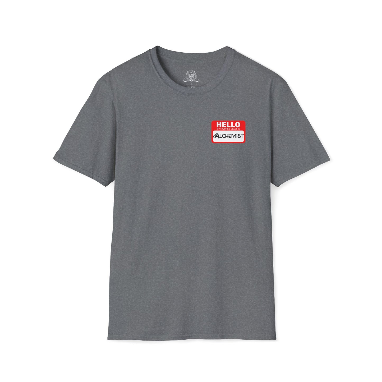 Hello My Favored Class Is Alchemist Unisex Softstyle T-Shirt