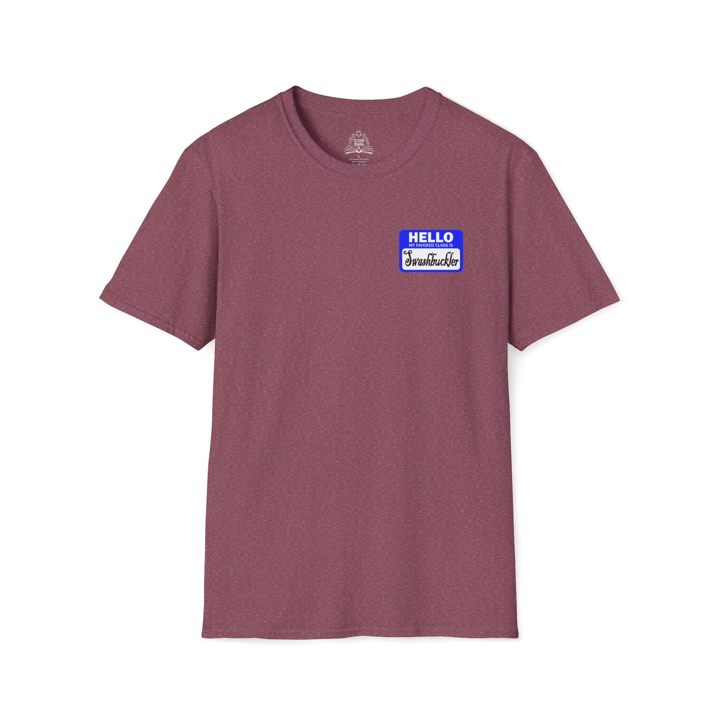 Hello My Favored Class Is Swashbuckler Unisex Softstyle T-Shirt