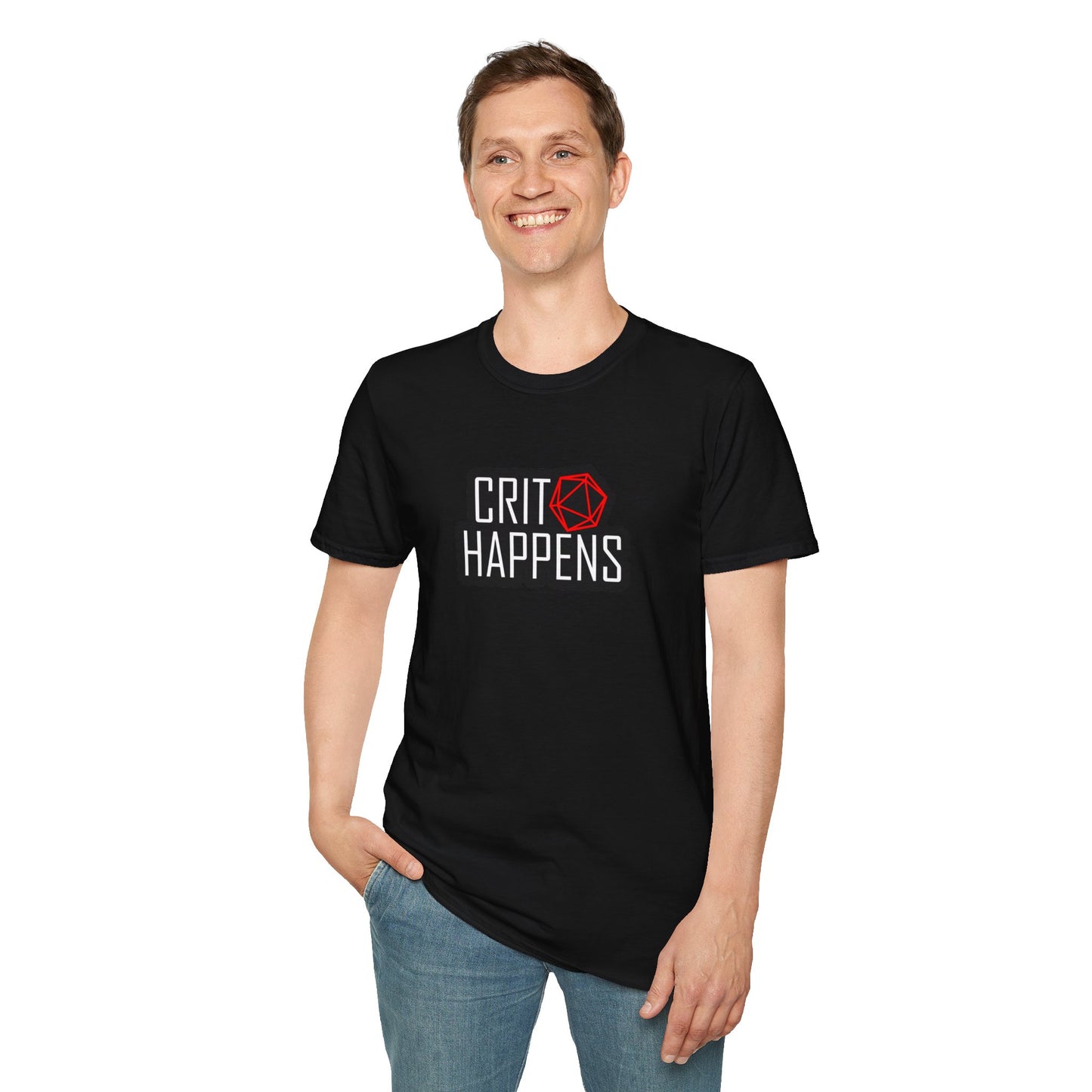 Crit Happens Unisex Softstyle T-Shirt