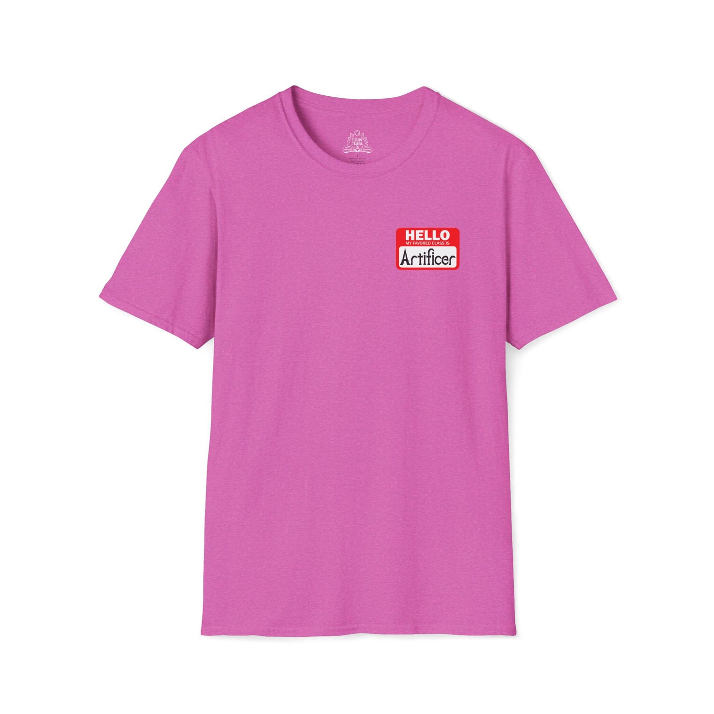 Hello My Favored Class Is Artificer Unisex Softstyle T-Shirt