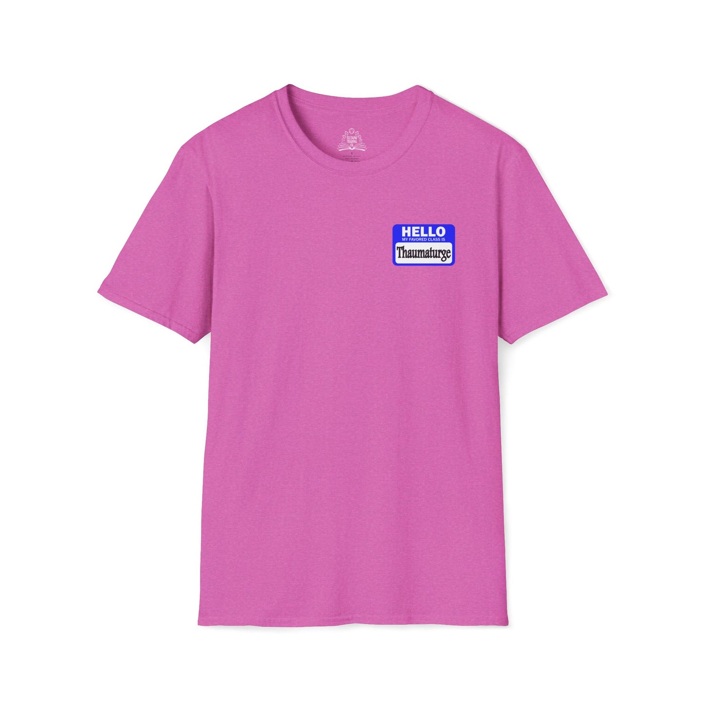 Hello My Favored Class Is Thaumaturge Unisex Softstyle T-Shirt