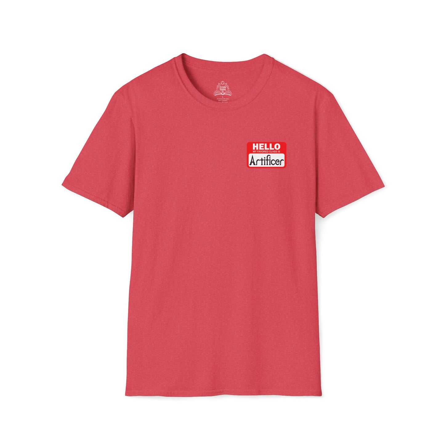 Hello My Favored Class Is Artificer Unisex Softstyle T-Shirt