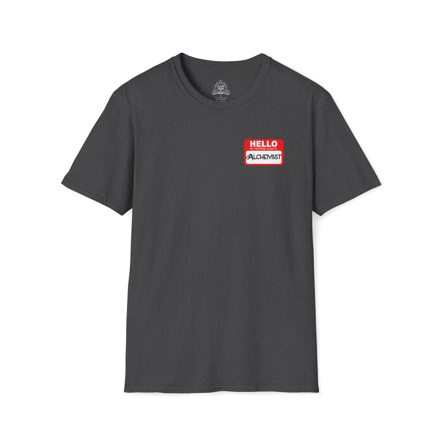 Hello My Favored Class Is Alchemist Unisex Softstyle T-Shirt