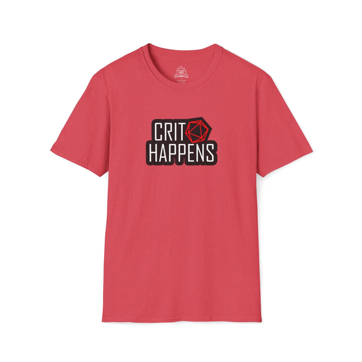 Crit Happens Unisex Softstyle T-Shirt