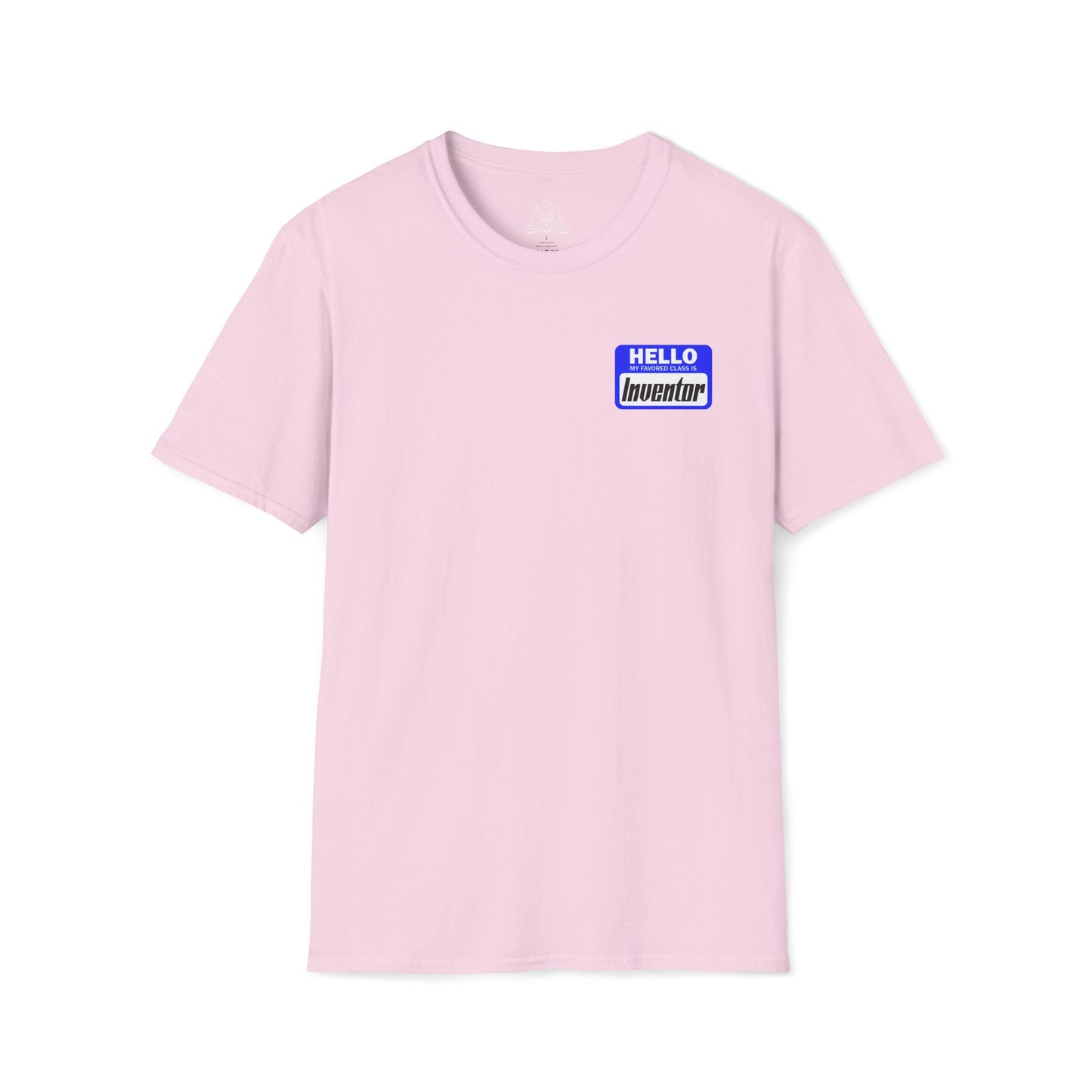 Hello My Favored Class Is Inventor Unisex Softstyle T-Shirt