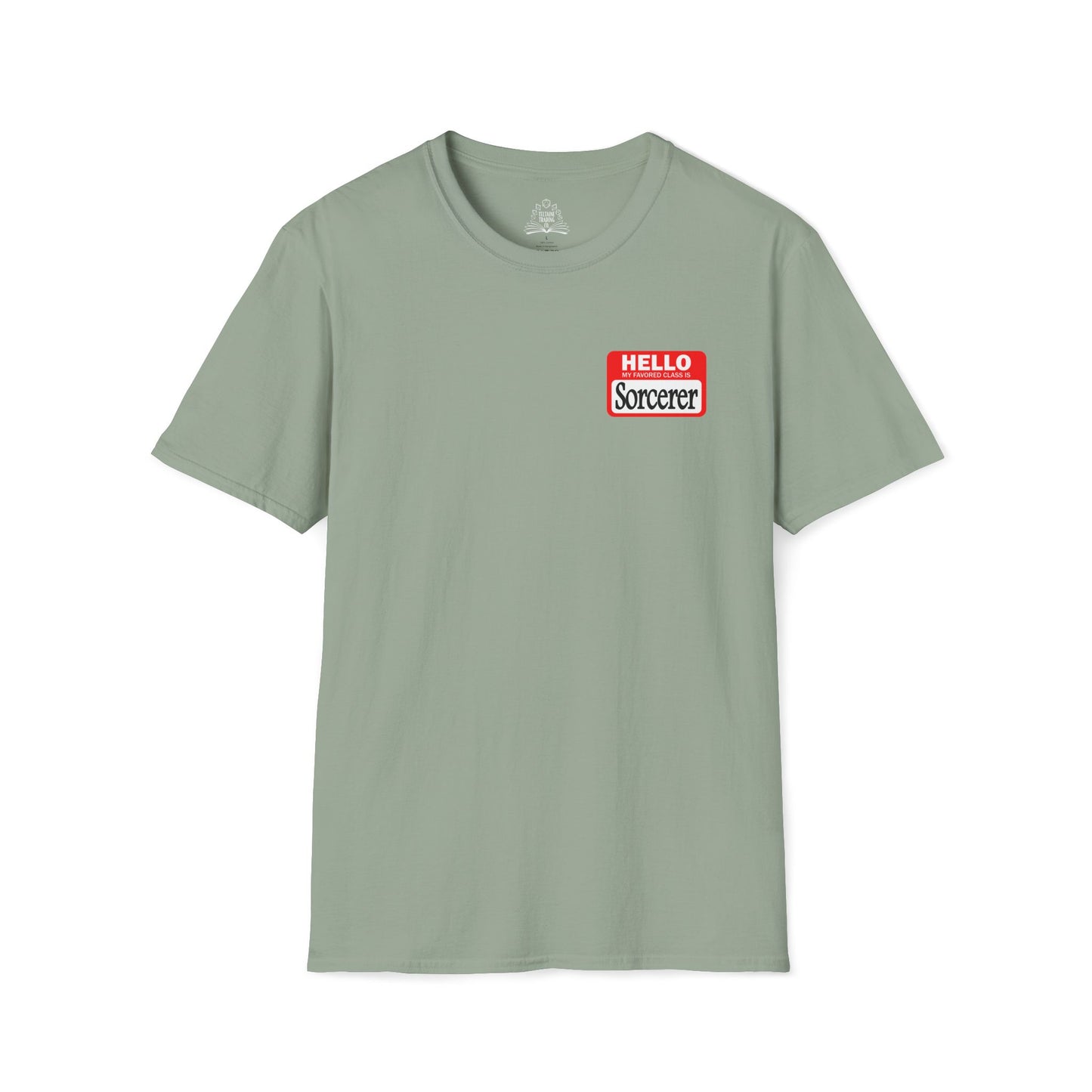 Hello My Favored Class Is Sorcerer Unisex Softstyle T-Shirt