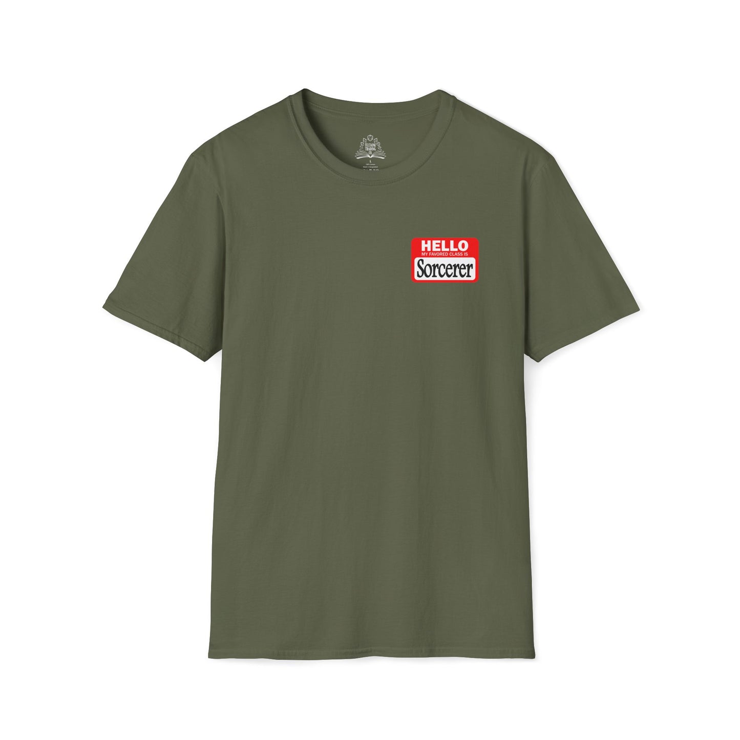 Hello My Favored Class Is Sorcerer Unisex Softstyle T-Shirt