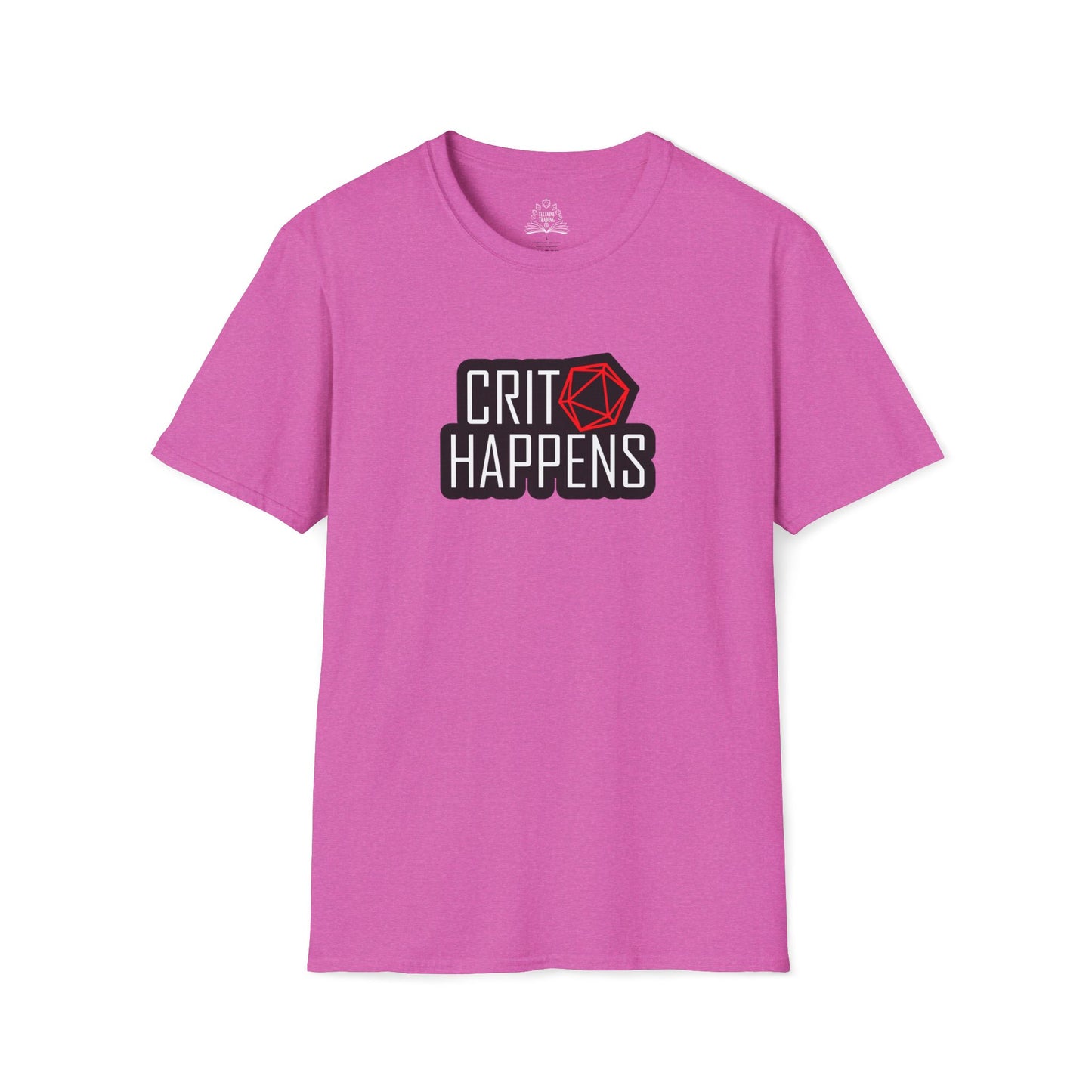 Crit Happens Unisex Softstyle T-Shirt