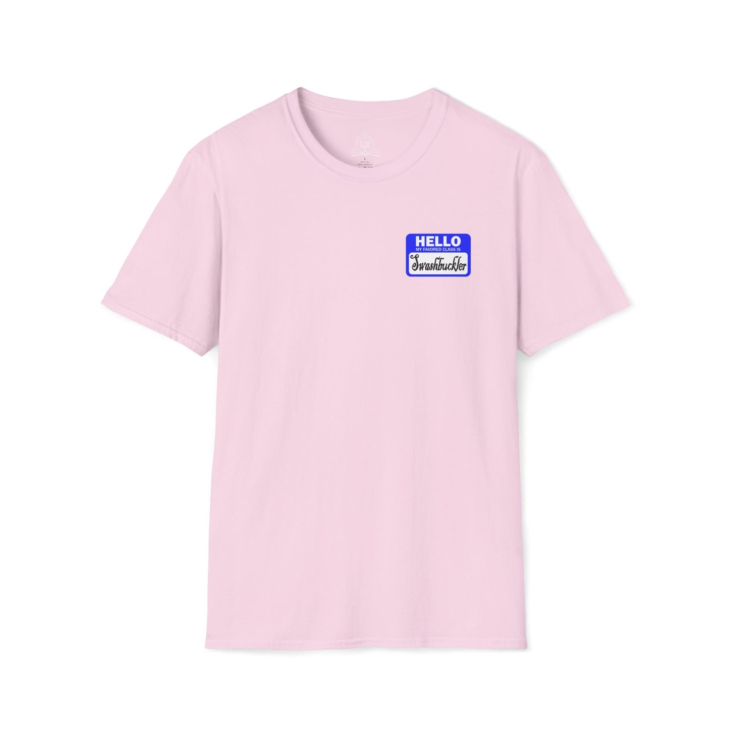 Hello My Favored Class Is Swashbuckler Unisex Softstyle T-Shirt