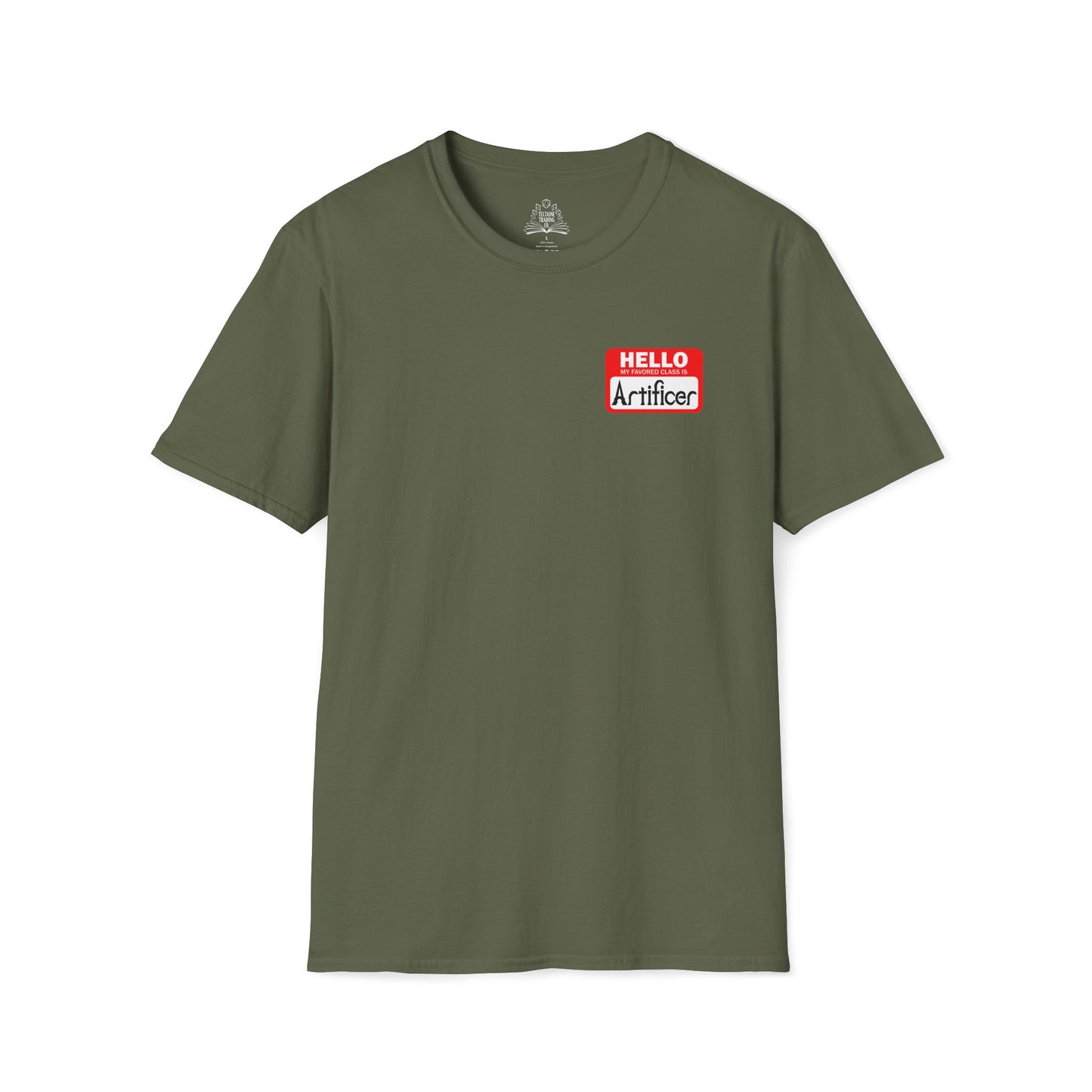 Hello My Favored Class Is Artificer Unisex Softstyle T-Shirt