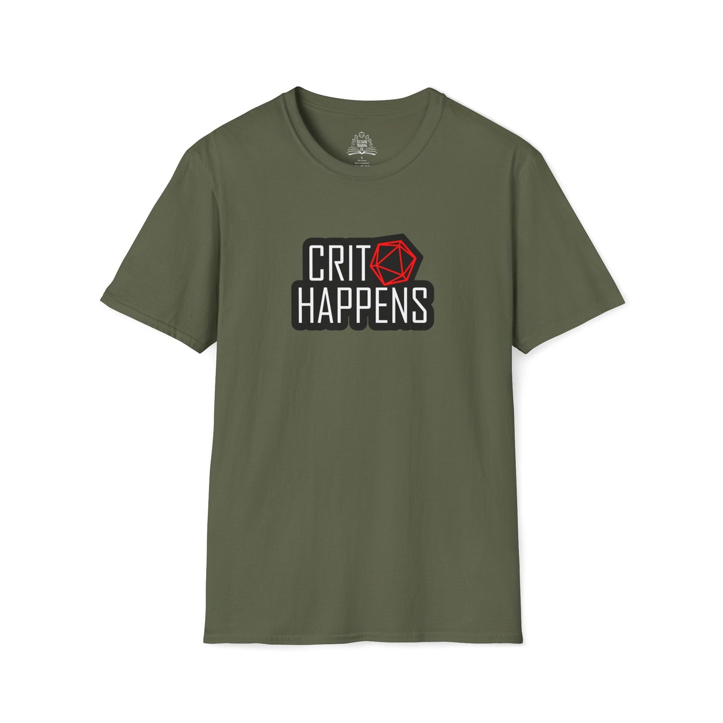 Crit Happens Unisex Softstyle T-Shirt