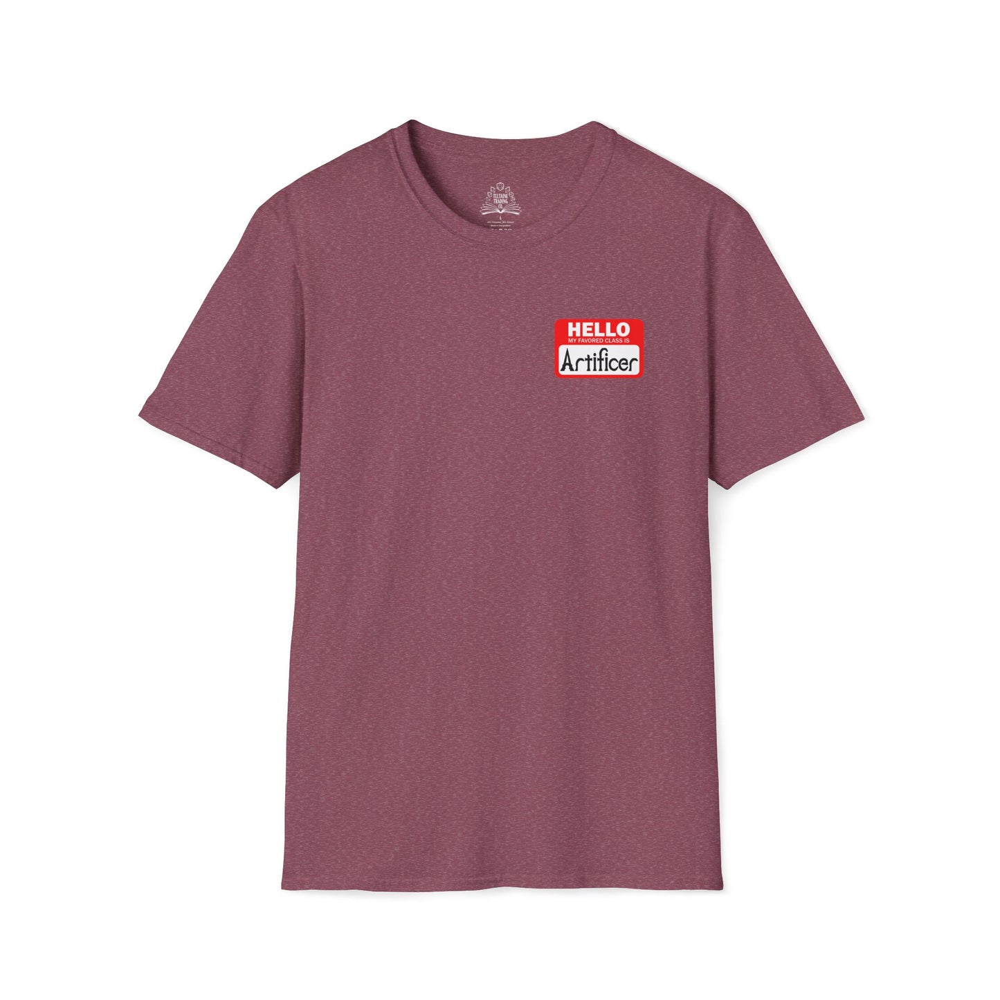 Hello My Favored Class Is Artificer Unisex Softstyle T-Shirt
