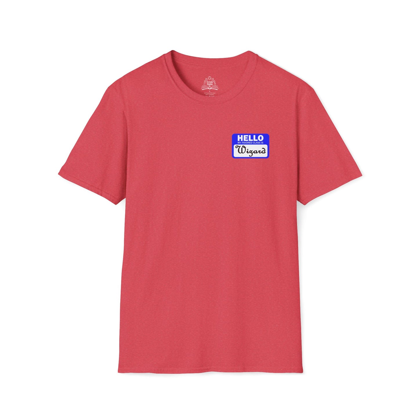 Hello My Favored Class Is Wizard Unisex Softstyle T-Shirt