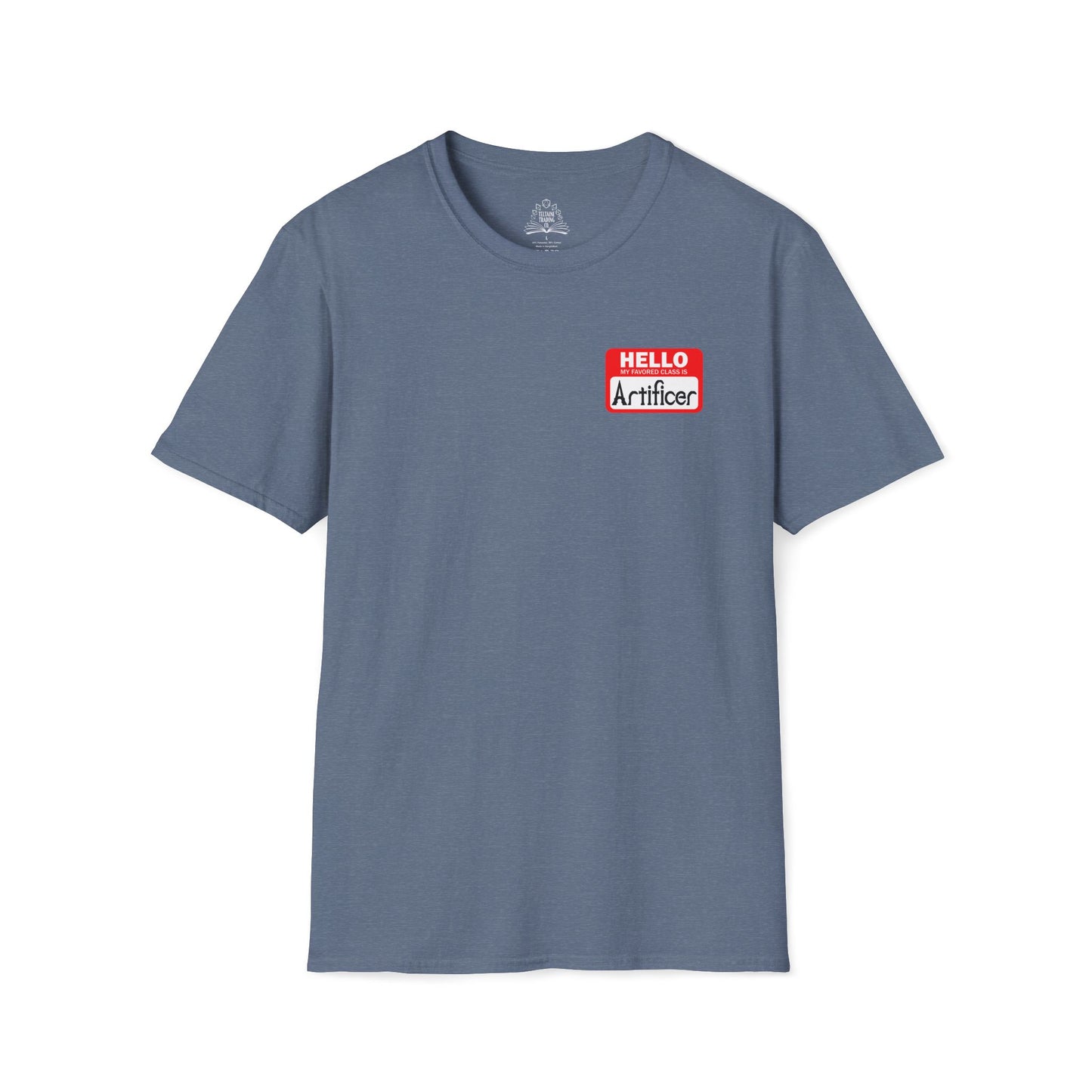 Hello My Favored Class Is Artificer Unisex Softstyle T-Shirt