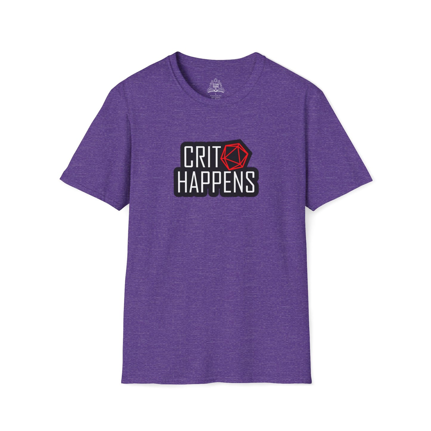 Crit Happens Unisex Softstyle T-Shirt
