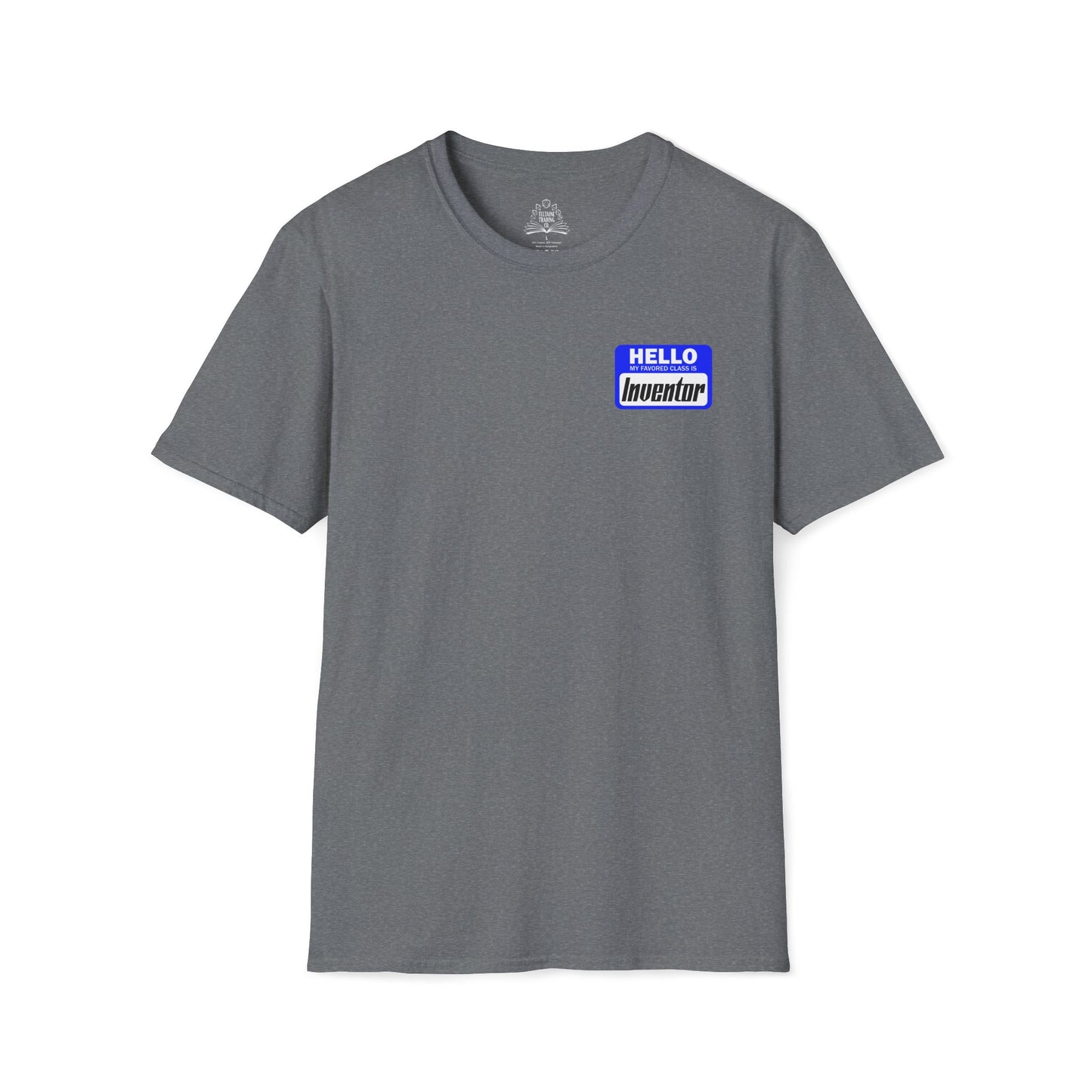 Hello My Favored Class Is Inventor Unisex Softstyle T-Shirt