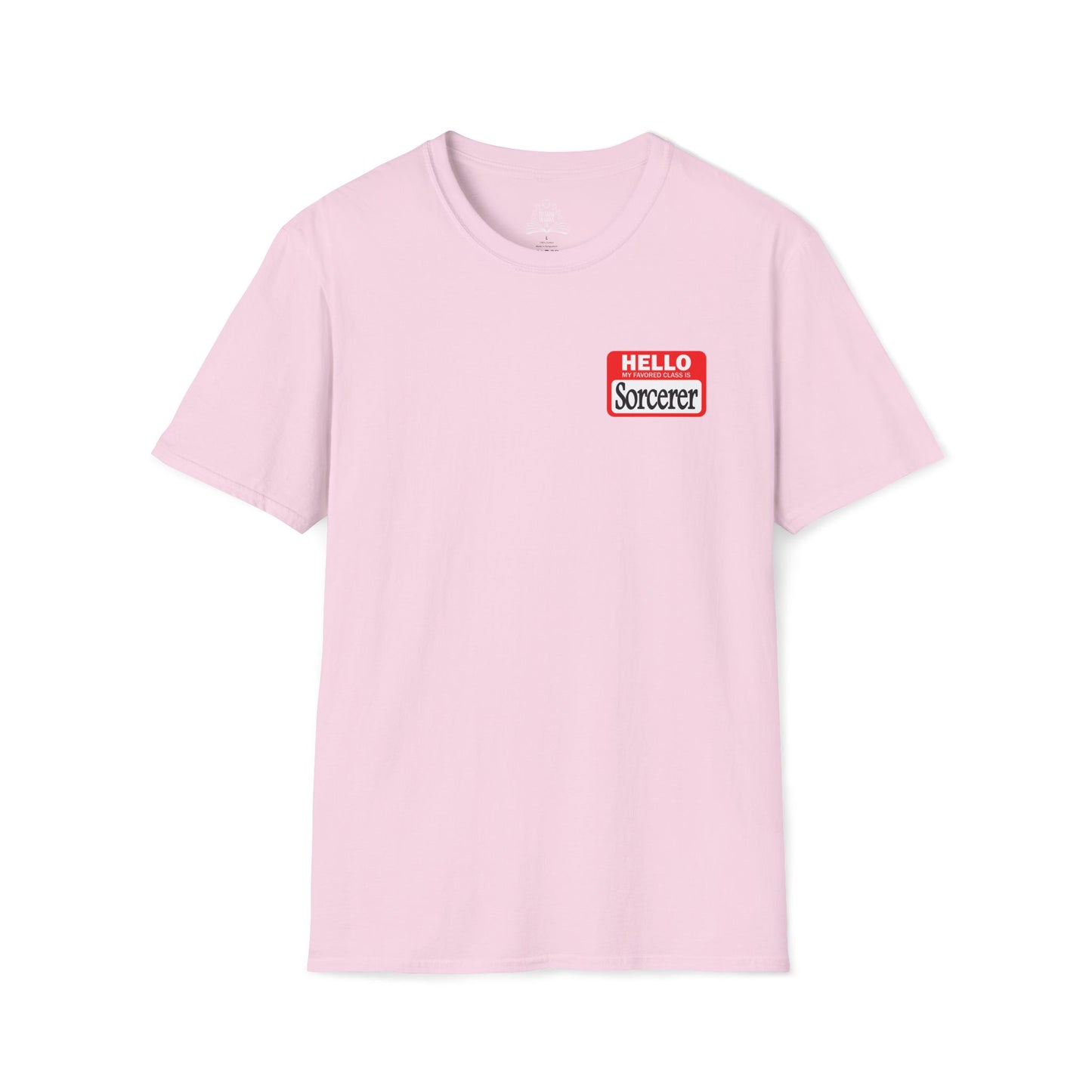 Hello My Favored Class Is Sorcerer Unisex Softstyle T-Shirt