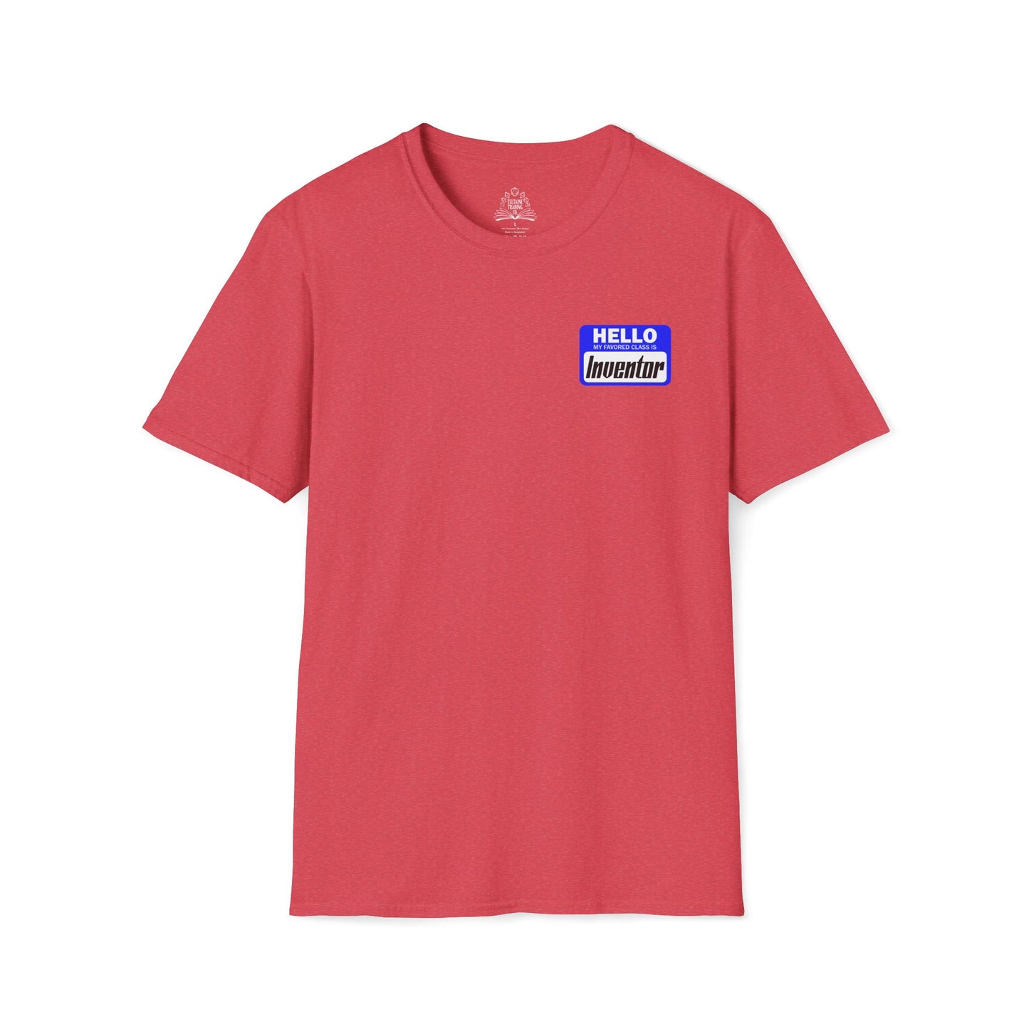 Hello My Favored Class Is Inventor Unisex Softstyle T-Shirt