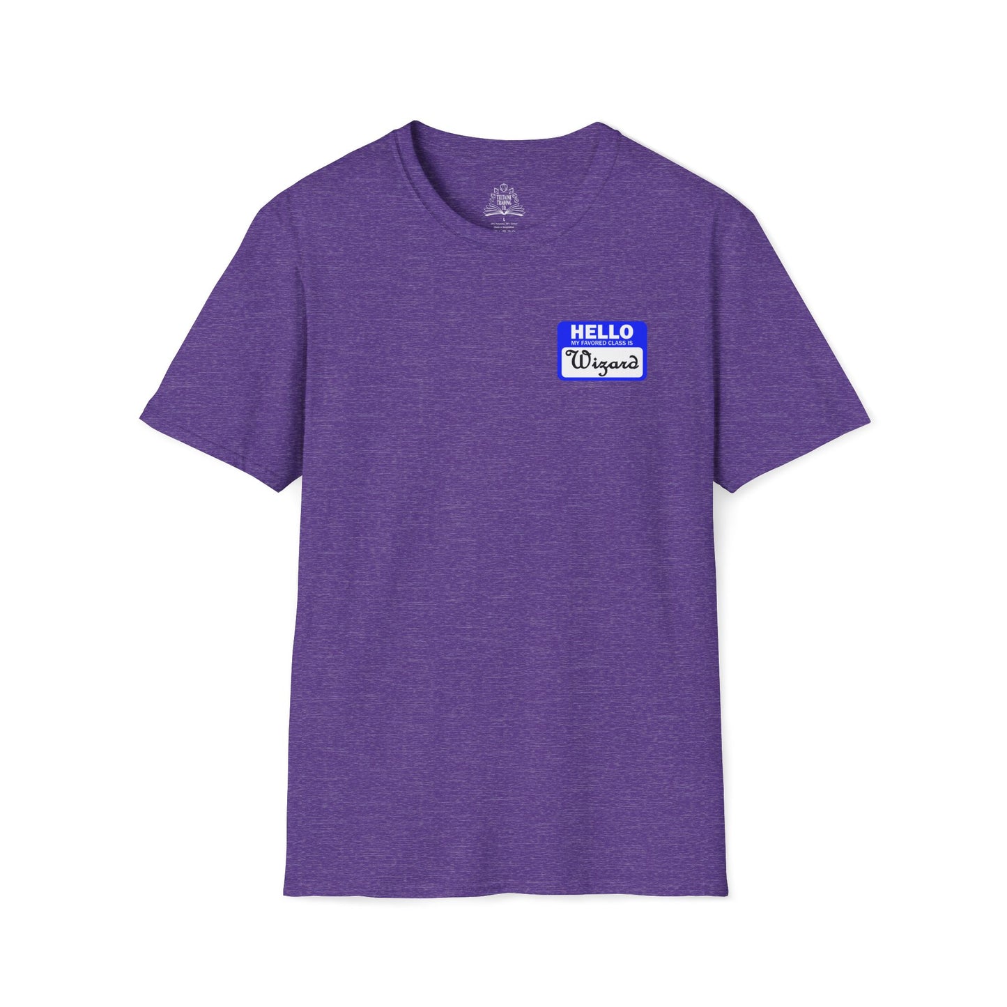 Hello My Favored Class Is Wizard Unisex Softstyle T-Shirt