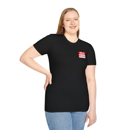 Hello My Favored Class Is Alchemist Unisex Softstyle T-Shirt