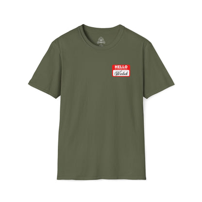 Hello My Favored Class Is Warlock Unisex Softstyle T-Shirt
