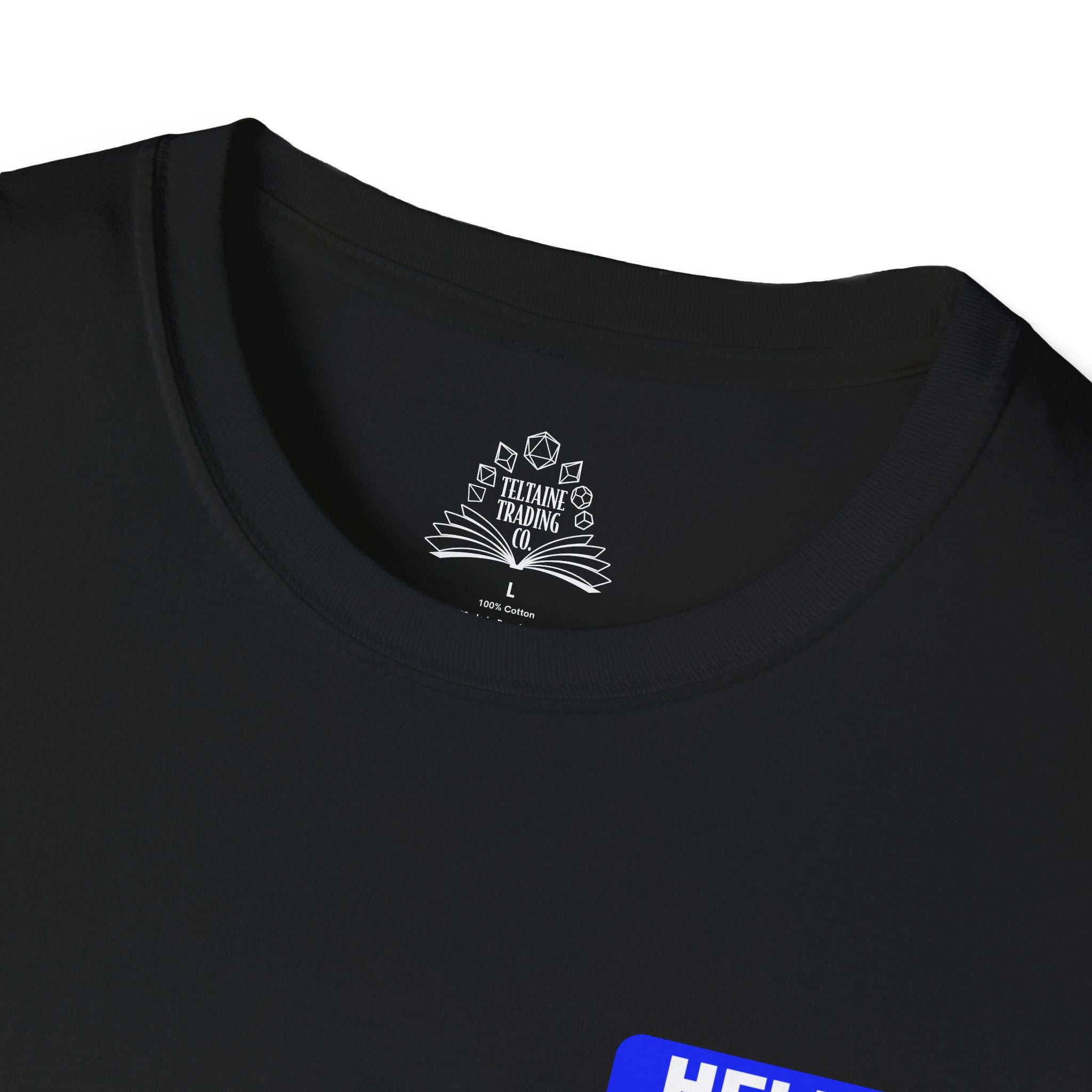 Hello My Favored Class Is Barbarian Unisex Softstyle T-Shirt