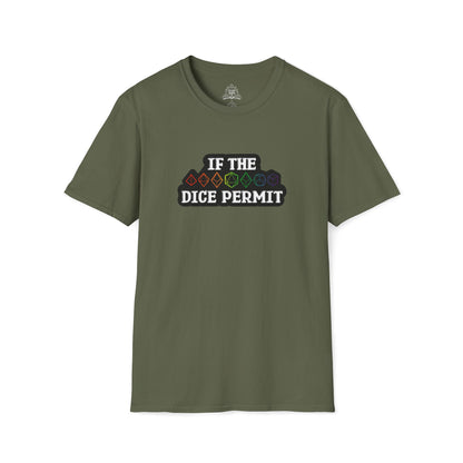 If The Dice Permit Unisex Softstyle T-Shirt