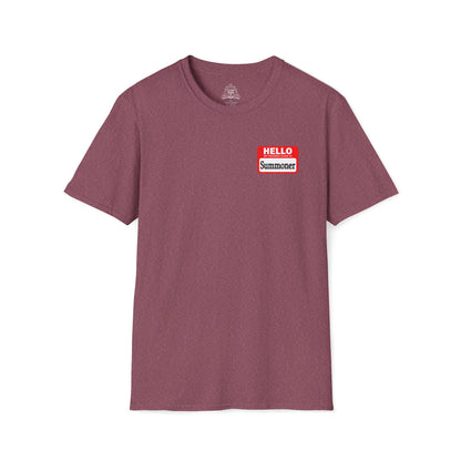Hello My Favored Class Is Summoner Unisex Softstyle T-Shirt