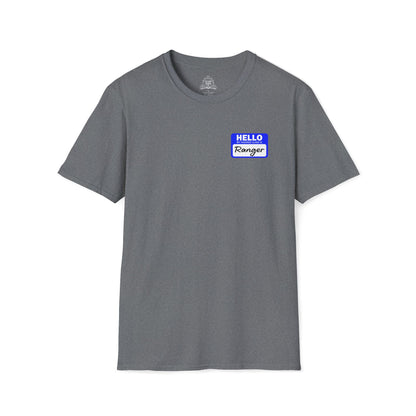 Hello My Favored Class Is Ranger Unisex Softstyle T-Shirt