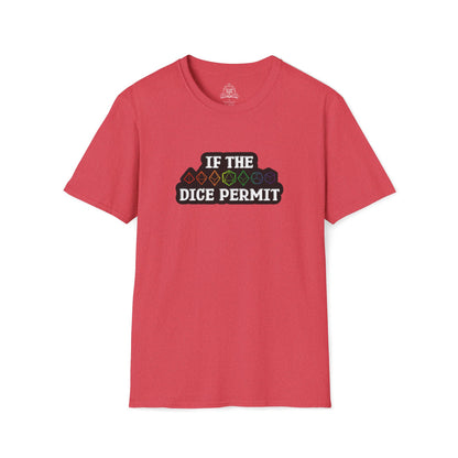 If The Dice Permit Unisex Softstyle T-Shirt