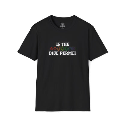 If The Dice Permit Unisex Softstyle T-Shirt