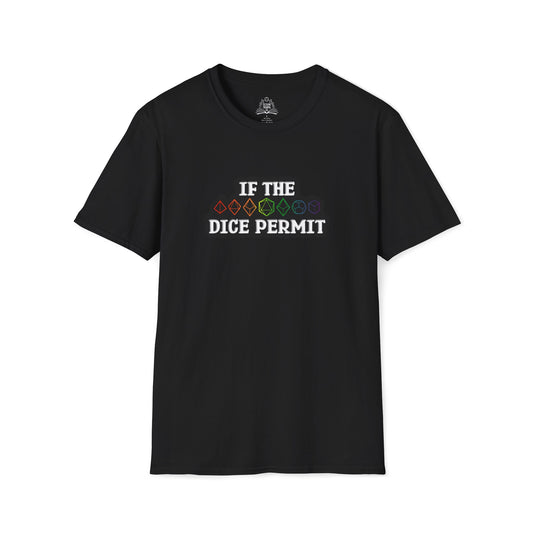 If The Dice Permit Unisex Softstyle T-Shirt