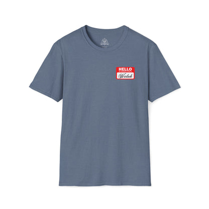 Hello My Favored Class Is Warlock Unisex Softstyle T-Shirt