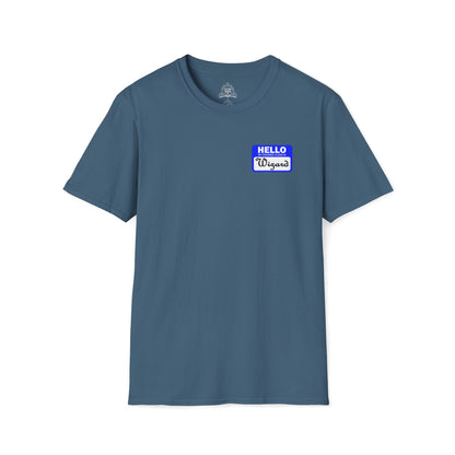 Hello My Favored Class Is Wizard Unisex Softstyle T-Shirt