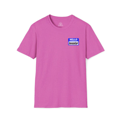 Hello My Favored Class Is Inventor Unisex Softstyle T-Shirt