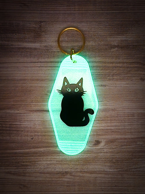Cat Familiar Keychain