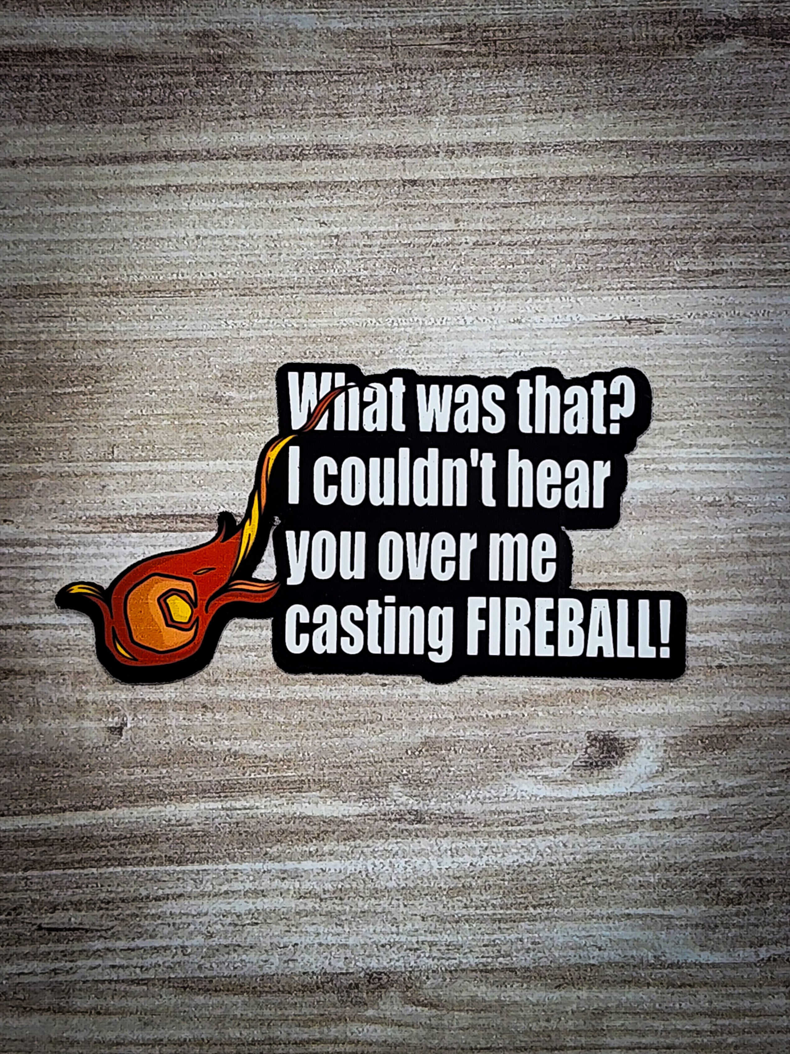 I Can't Hear You Sticker