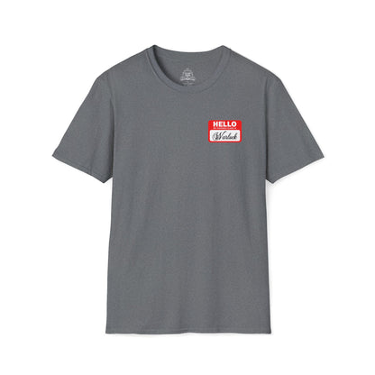 Hello My Favored Class Is Warlock Unisex Softstyle T-Shirt