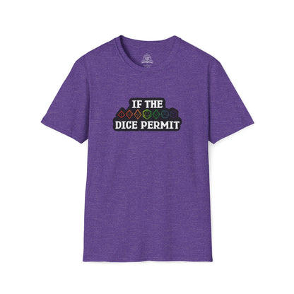 If The Dice Permit Unisex Softstyle T-Shirt
