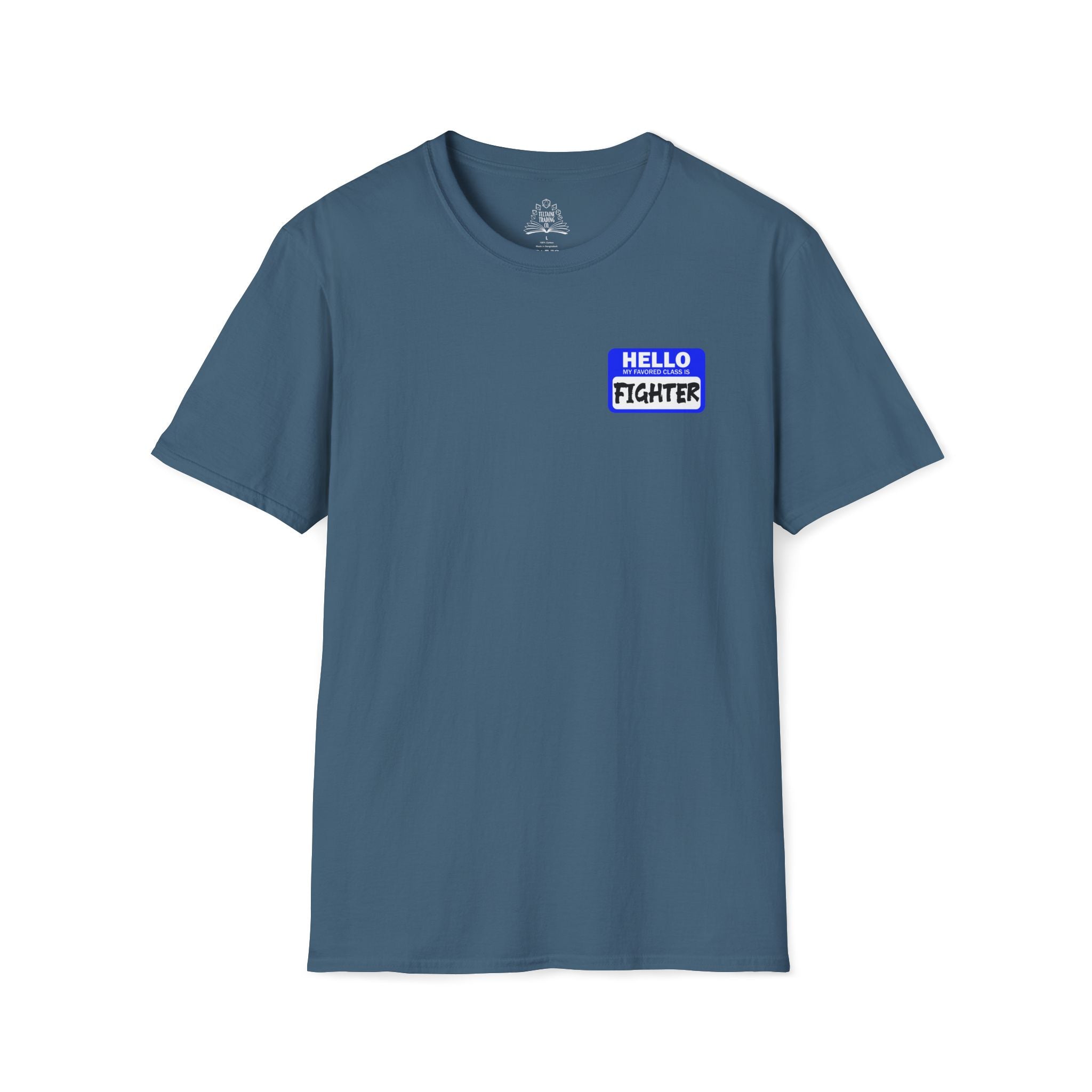 Hello My Favored Class Is Fighter Unisex Softstyle T-Shirt