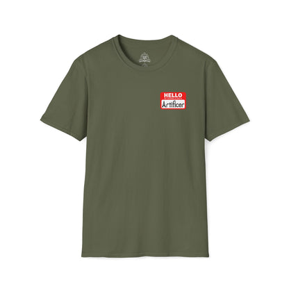 Hello My Favored Class Is Artificer Unisex Softstyle T-Shirt