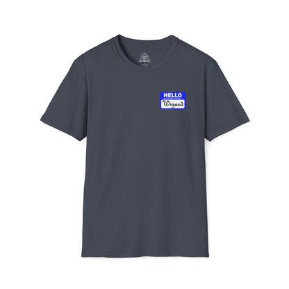 Hello My Favored Class Is Wizard Unisex Softstyle T-Shirt