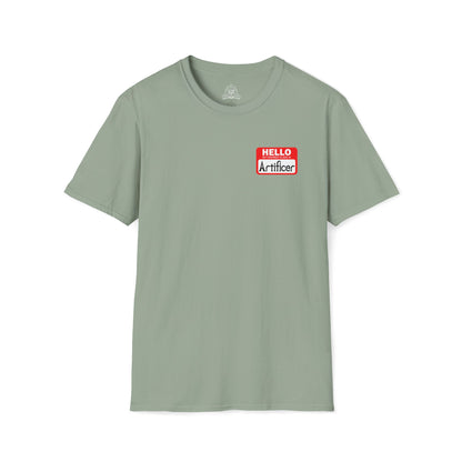 Hello My Favored Class Is Artificer Unisex Softstyle T-Shirt