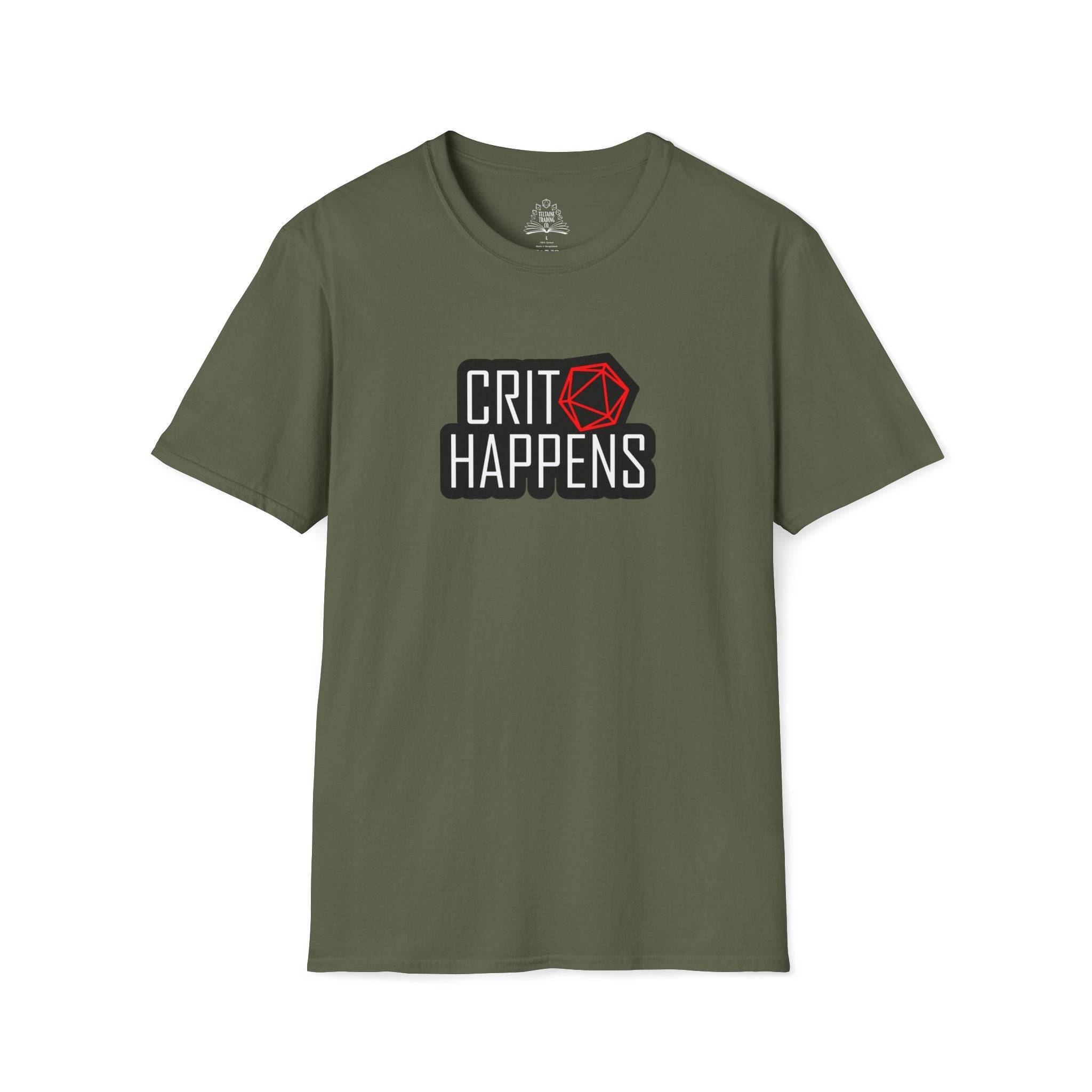 Crit Happens Unisex Softstyle T-Shirt