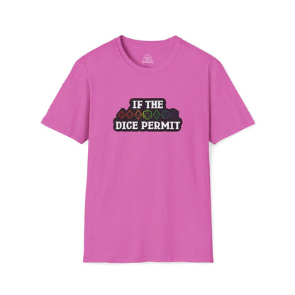 If The Dice Permit Unisex Softstyle T-Shirt
