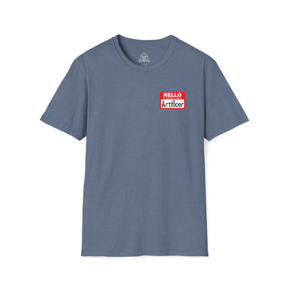 Hello My Favored Class Is Artificer Unisex Softstyle T-Shirt