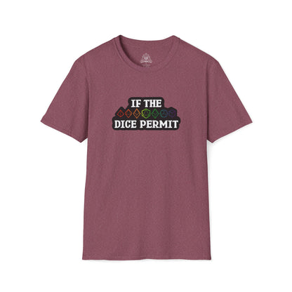 If The Dice Permit Unisex Softstyle T-Shirt